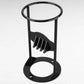 Firewood Splitter with Reinforced Wide Base and Rounded Top Handle, Cast Iron Construction