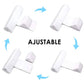 Adjustable Side Sleeping Wedge for Newborns with Dual Cushion Support and Machine Washable Cover