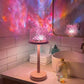Aurora Ocean Wave Desk Lamp, 16 Color Water Ripple Ambient Light with Remote for Bedroom, Living Room & Study