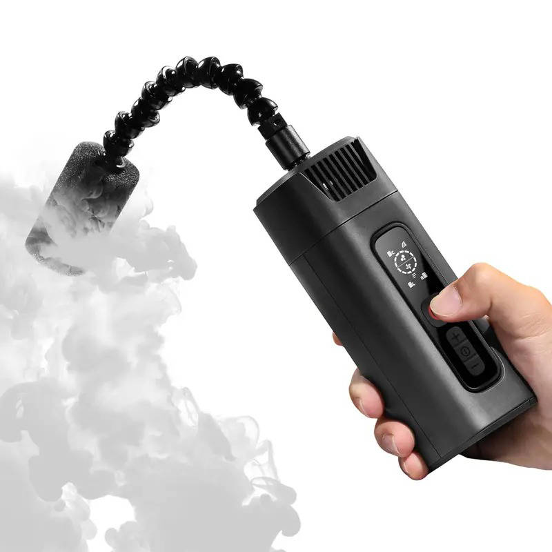 Portable Handheld Fog Machine, Remote Controlled Smoke Machine for Photography, Events & Special Effects