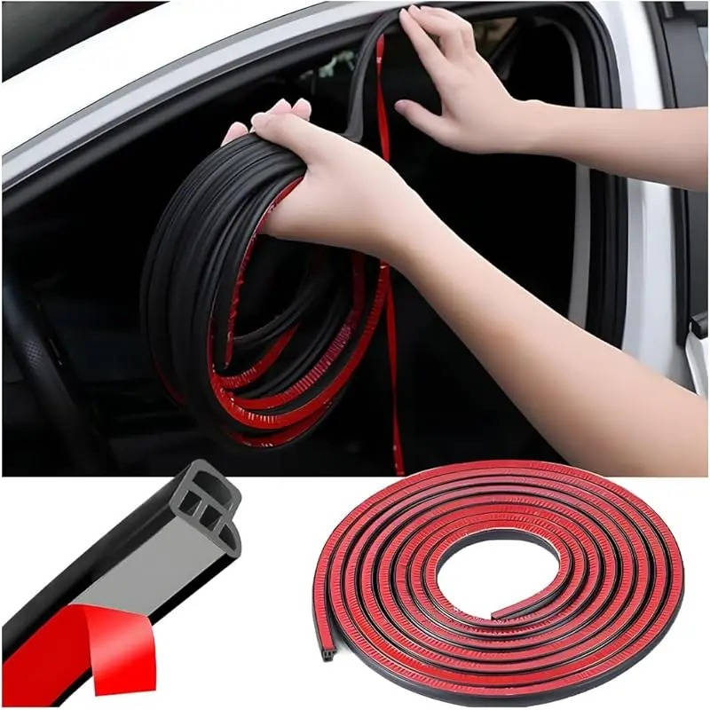 32.8ft/52.49ft Car Door Sealing Strip, Waterproof & Dustproof Weatherstrip, Noise Reduction Car Accessory