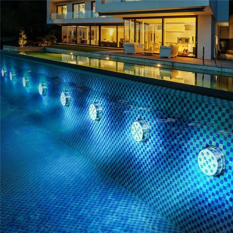 Underwater Pool LED Lights with Remote Control