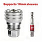 Universal Socket Wrench Tool, Adjustable Multi Function Socket for Ratchet, Torque Wrench & Power Drill