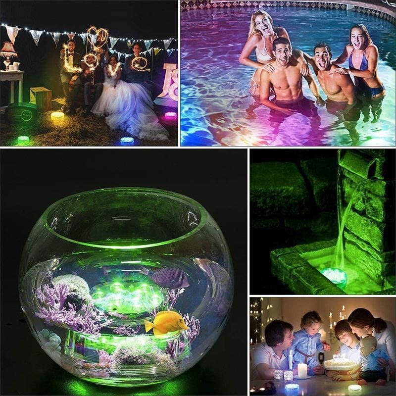 Underwater Pool LED Lights with Remote Control