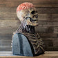 Skeleton Mask, Realistic Skull Mask with Moving Jaw for Halloween Parties, Cosplay and Costume Events