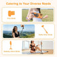 Magnetic Selfie Stick, 25in Extendable, 360° Rotatable, Bluetooth Remote, Portable Phone Tripod for iPhone & Smartphones