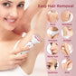 4 in 1 Electric Lady Shaver, Body Hair Trimmer for Face, Nose, Eyebrows & Underarms, Rechargeable Women’s Grooming Kit