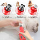 Pet Nail Grinder, Dustproof Electric Trimmer with LED Light, 6 Speeds for Dogs & Cats