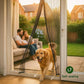 Magnetic Screen Door with Auto-Close Panels and Insect Barrier, Custom Sized