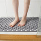 Textured Shower Mat with Antibacterial Treatment and Non-Slip Grip All Vera Mart
