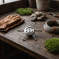 Wire Brush Trimmer Head with Steel Construction for Moss and Rust  Removal
