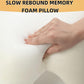 Couple Pillow with Memory Foam Arm Tunnel and Breathable Knit Cover, Machine Washable