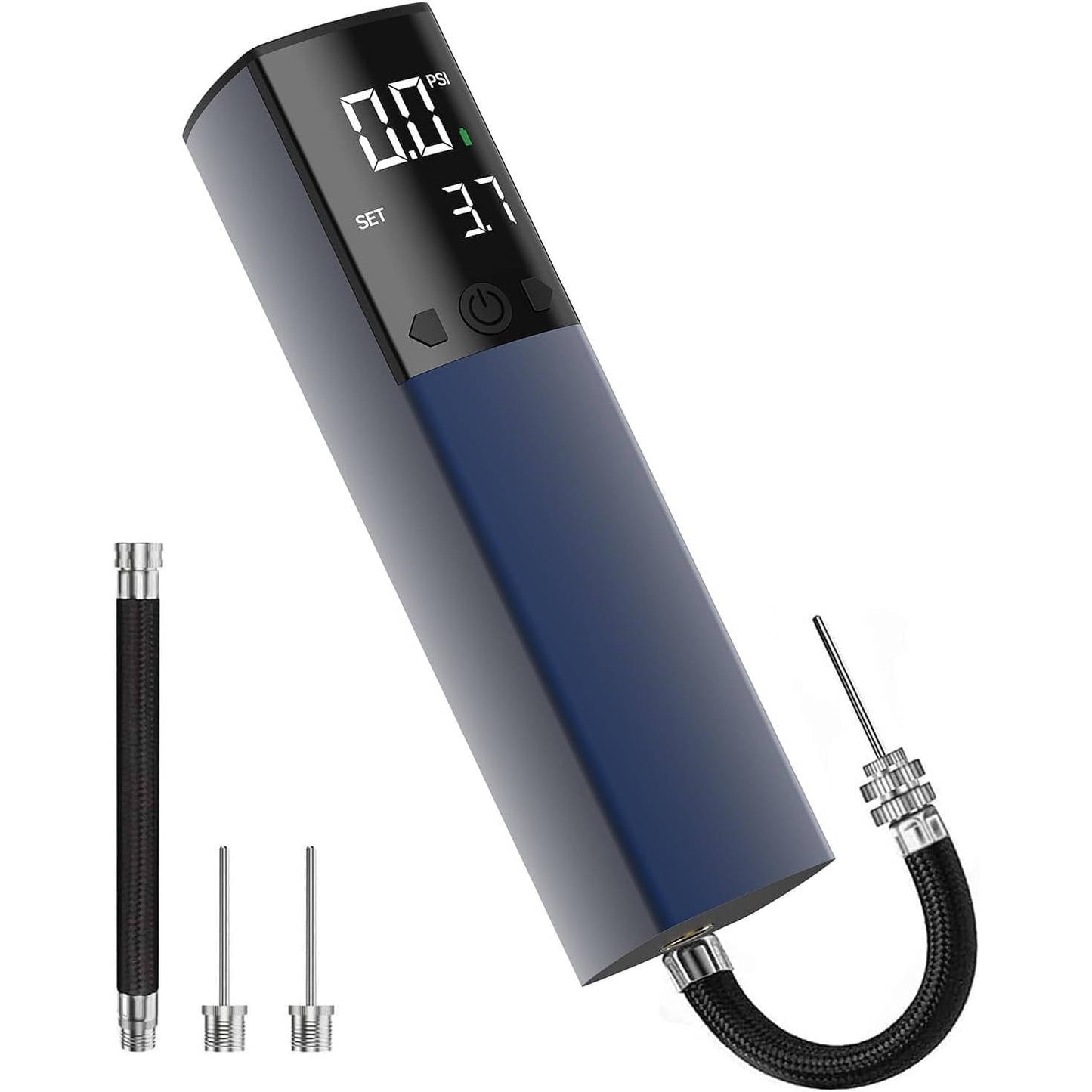 Electric Fast Ball Pump, Precise Pressure Gauge and Digital LCD Display, for Football Basketball Volleyball