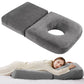 Pregnancy Pillow 44.5 Inch Full Body, Maternity Pillow, Removable Cover for Back Belly Hips Comfort