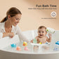 Baby Bath Seat for 6 Months+, Non Slip Bathtub Seat with Rinse Cup, Comfortable Infant Bath Support for Sitting Babies