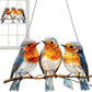 Window Suncatcher Stained Glass Bluebird Acrylic Hanging Decor