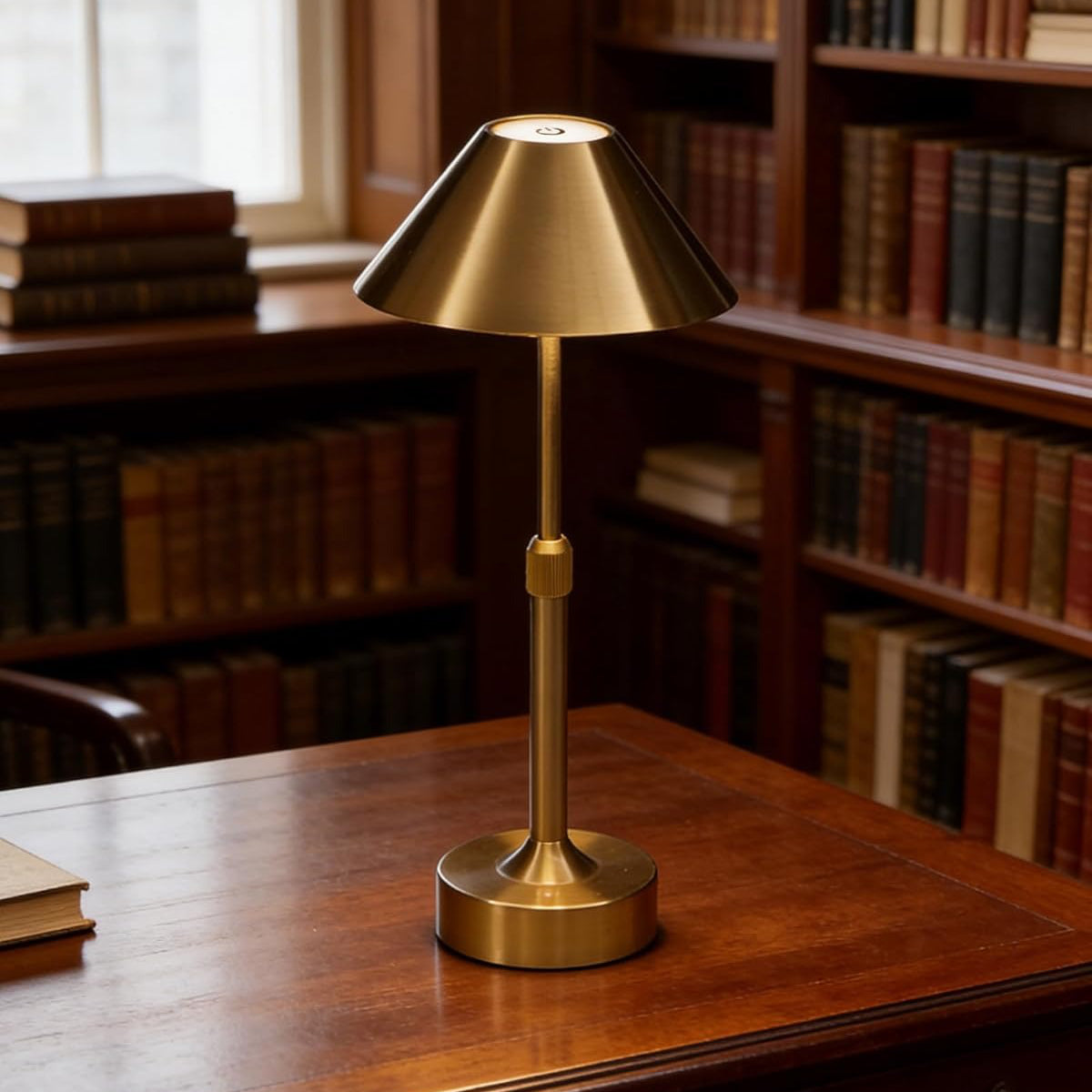 Telescopic Cordless Dimmable Table Lamp, LED, Height Adjustable, Rechargeable