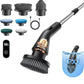 Cordless Electric Grout Brush, Spin Scrubber with Extendable Long Handle for Bathroom and Floor