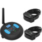 2 in 1 Wireless Dog Training Collar, Outdoor dog Containment System with Remote Control Safe Boundary