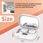 Portable Ultrasonic Contact Lens Cleaner with USB Charger, Fit Disposable Soft, Colored & RGP Lenses