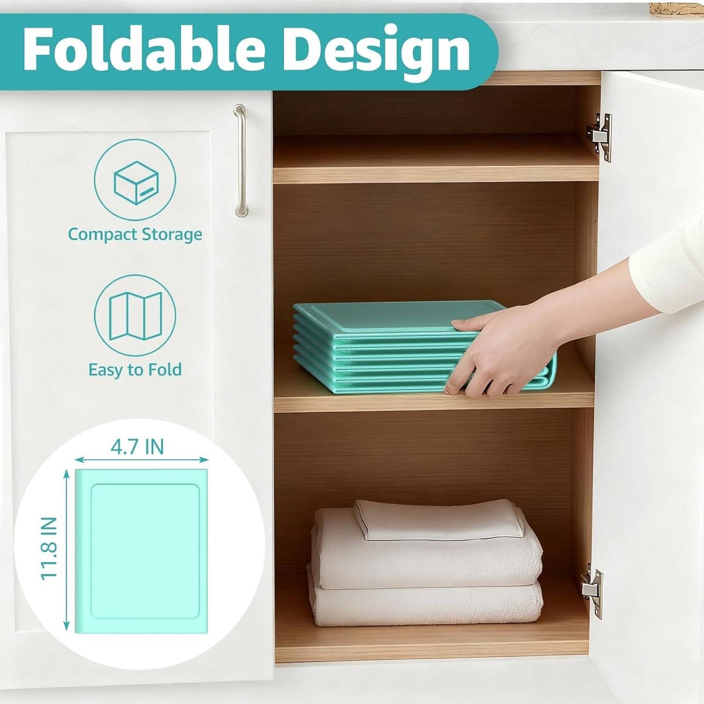 Collapsible Baby Bathtub with Inflatable Top Edge, Portable Non-Tilt Infant Bath Tub for Toddlers (12 Months to 6 Years), No-Assembly Travel Shower Tub