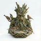 Tree Shaped Bird Feeder, Outdoor Hanging Bird Feeding Sculpture for Garden and Yard Bird Foraging