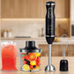 5 in 1 Electric Hand Blender, 1000W 20 Speed Stick Blender with Milk Frother, Potato Masher, 500ml Chopper and 600ml Cup