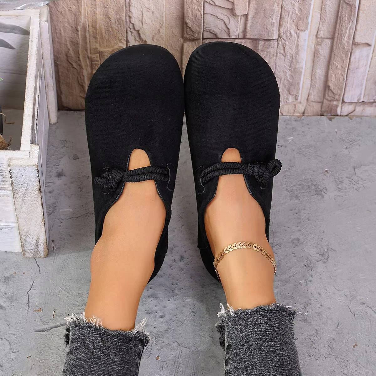 Slip On Loafers with Memory Foam Insole and Arch Support for All-Day Walking