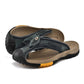 Closed Toe Flip Flops for Men with Nonslip Rubber Sole and Fast Drying Material