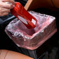 Leak Proof Car Trash Can with Lid and Storage Pockets, Large Capacity Automotive Garbage Bag & Multipurpose Organizer