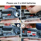 Interactive Train Toy with Four Detachable Cars and Flashing Lights for Toddlers