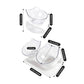 Anti Vomiting Cat Bowl Elevated, Orthopedic Pet Feeding Bowl for Cats Reduces Vomiting Healthy Eating