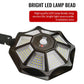 Solar Motion Sensor Flood Light 168 LED, Outdoor Dusk to Dawn Security Light Waterproof Solar Lamp