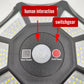 Solar Motion Sensor Flood Light 168 LED, Outdoor Dusk to Dawn Security Light Waterproof Solar Lamp
