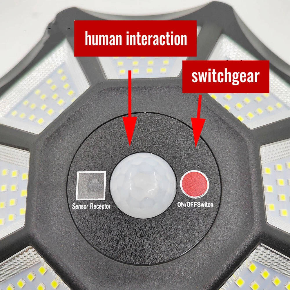 Solar Motion Sensor Flood Light 168 LED, Outdoor Dusk to Dawn Security Light Waterproof Solar Lamp