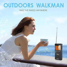 AM/FM Radio with Weather Alerts and Dual Alarm, LCD Display
