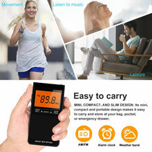 AM/FM Radio with Weather Alerts and Dual Alarm, LCD Display