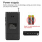 AM/FM Radio with Weather Alerts and Dual Alarm, LCD Display