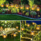 12 Pack Solar Tiki Torch Lights Flickering Flame, Waterproof Outdoor Garden Pathway Lights