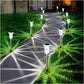 10 PCS Solar Outdoor Lights for Pathway Garden Yard Path Walkway Driveway Lawn Patio