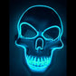 LED Skeleton Face Mask with Four Lighting Modes and Ten Color Options