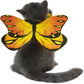 Bat Wings Costume Accessory with Adjustable Dual Straps for Cats and Small Dogs