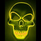 LED Skeleton Face Mask with Four Lighting Modes and Ten Color Options
