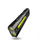 1500 Lumens LED Flashlight, USB C Rechargeable Multi Light with UV, Red Laser, Magnetic Tail, and Side Flood Light