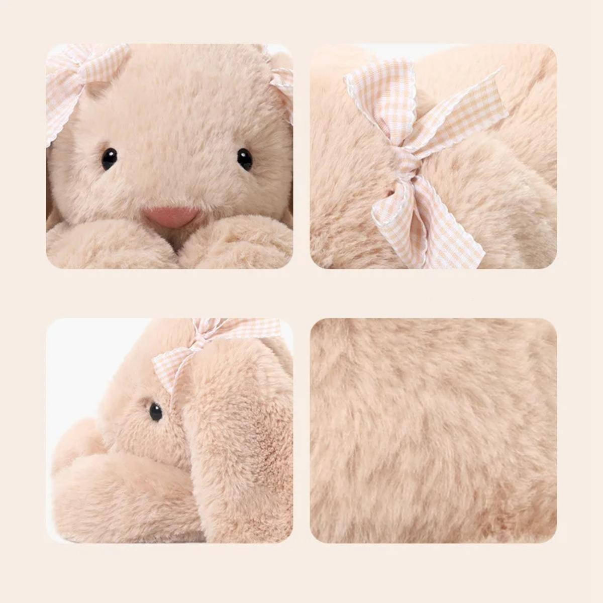 Cute Bunny realistic Plush Toy, Lop Eared Rabbit Stuffed Animal