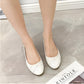 Women's Ballet Flats with Arch Support and Cushioned Insole, Slip-On Design