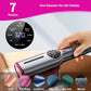 Portable Travel Garment and iron Steamer for Clothes, 7 Mode LED Display with 5s Fast Heating & 90 Degree Swivel Handle