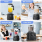 2 in 1 Countertop Blender and Grinder, 68oz BPA Free Container with Coffee and Spice Grinder, Powerful Ice Crusher for Smoothies and Frozen Drinks