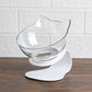 Anti Vomiting Cat Bowl Elevated, Orthopedic Pet Feeding Bowl for Cats Reduces Vomiting Healthy Eating