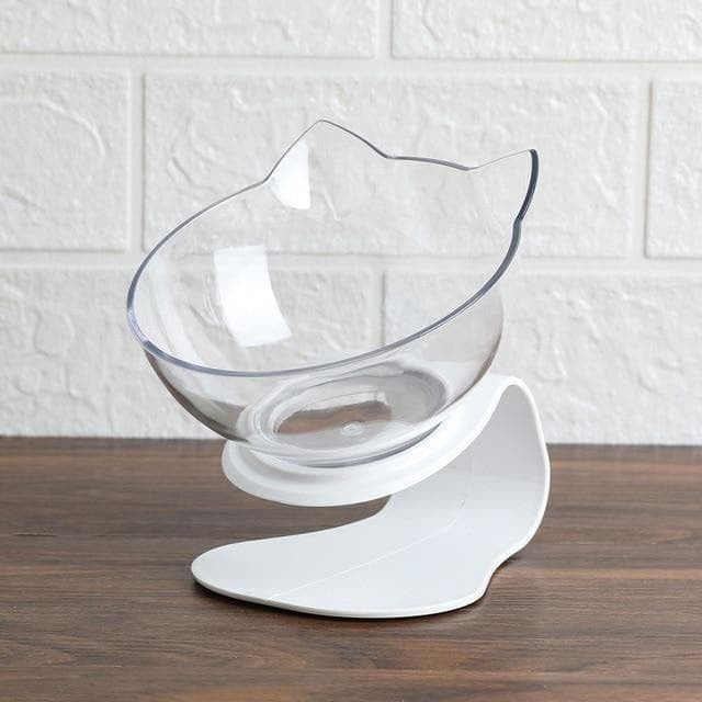 Anti Vomiting Cat Bowl Elevated, Orthopedic Pet Feeding Bowl for Cats Reduces Vomiting Healthy Eating